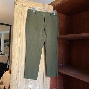 Olive Green Banana Republic Loan Pant